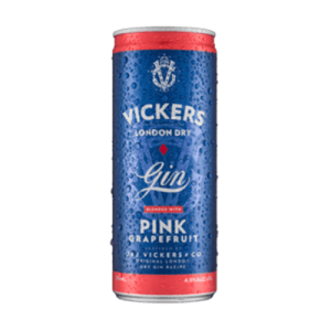 RTD Vicker Gin Grapefruit PINK